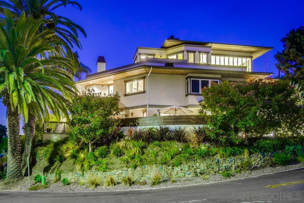 Discover a rare opportunity to enjoy both breathtaking ocean views and exceptional walkability to the village and beach. Nestled in one of La Jolla's most coveted locations, this home offers the perfect blend of coastal serenity and convenience. Step inside to find a completely open and airy layout, highlighted by a chef’s kitchen equipped with top-of-the-line Viking appliances and three temperature-controlled wine rooms, ideal for entertaining. 6 private patios provide endless water views. The primary retreat spans the entire top level, boasting two private decks, a luxurious walk-in closet, and stunning views that stretch all the way to Dana Point. Two additional bedrooms on the lower levels provide comfort and privacy for family or guests. With hardwood flooring, high ceilings, and seamless indoor-outdoor living spaces, this property is designed for both relaxation and sophistication. Located just moments away from the vibrant village, you’ll enjoy easy access to boutique shopping, dining, and pristine beaches—without the noise or hassle of daily traffic. Don’t miss the chance to call this place your home!