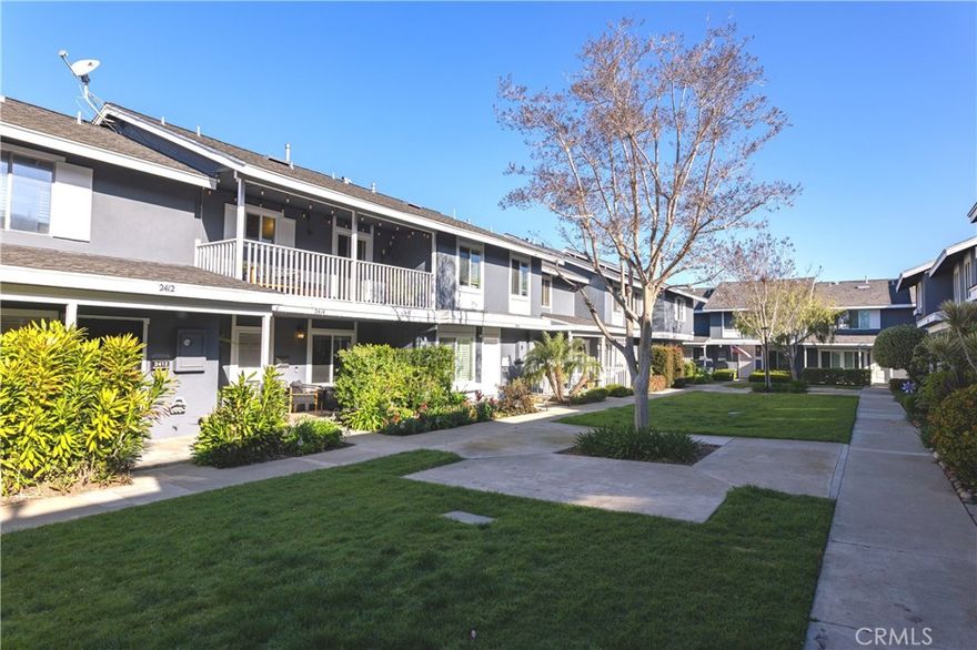 Beautifully upgraded Monticello Townhome. MOVE IN READY. Loads of upgrades. Central AC, Smooth ceilings with canned lighting. Upgraded windows. Remodeled bathrooms. Direct garage access through the patio. EV charging outlet. Close to all Costa Mesa has to offer. OC Fair, Performing Arts, Beach, John Wayne airport and World class shopping. Summer is waiting at the community pool and Spa. Come take a look at this Gem.