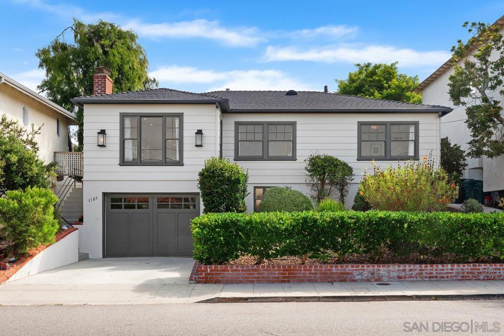 This charming 1948 La Jolla Beach Cottage is a block from the ocean and minutes to miles of beautiful La Jolla Beaches. This delightful beach home is relaxed coastal living at its finest! The home features 3 bedrooms and 2 full bathrooms with full size stacked washer and dryer. The inviting living room and dining area fill with natural light and ocean breeze with beautiful hardwood floors adding warmth and character. The kitchen is thoughtfully updated with quartz countertops, top-grade stainless-steel appliances and a built-in desk with views to the lushly landscaped backyard. The picture-perfect private backyard features a deck and brick patio for easy entertaining and the manicured lawn with mature trees creates a garden oasis perfect for sipping your morning coffee, weekend barbecues or enjoying the cool coastal evenings. This home is near the best offerings of the Village of La Jolla with its fine dining, retail and galleries, La Jolla Cove, The Shores and Windandsea Beaches. Enjoy the beauty of coastal living within minutes to world class surfing, nature trails, Torrey Pines State Beaches, University of California San Diego, UCSD Scripps Pier, and Sorrento Valley and Downton San Diego offices. Easy access to MTS bus lines and Interstate 5. This home is available to lease fully or partially furnished, ideal for those who desire the So Cal lifestyle without the expense of home ownership.