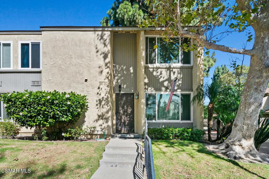 Opportunity knocks in Todd Ranch!Discover the potential of this spacious 3-bedroom + office (optional 4th), 2-full bathroom offering nearly 1,300 sq ft of living space on the largest lot in the community. Featuring a 1-car garage plus two additional private parking spaces, this home offers both comfort and convenience for modern living.Enjoy a functional layout with a downstairs bedroom, private patio yard, and plenty of natural light. The home needs cosmetic updates -- flooring, kitchen, bathrooms, paint, and popcorn ceiling -- giving buyers the chance to customize and add instant equity. Perfect for first-time buyers, investors, or anyone looking for a value opportunity in a desirable Ventura location.Residents of Todd Ranch enjoy access to a community pool, greenbelts, and walking paths, along with a low-maintenance lifestyle, as HOA dues cover water, sewer, trash, and exterior maintenance. Conveniently located near shopping, parks, schools, and easy freeway access.This is your chance to own in Ventura and make it your own!!!