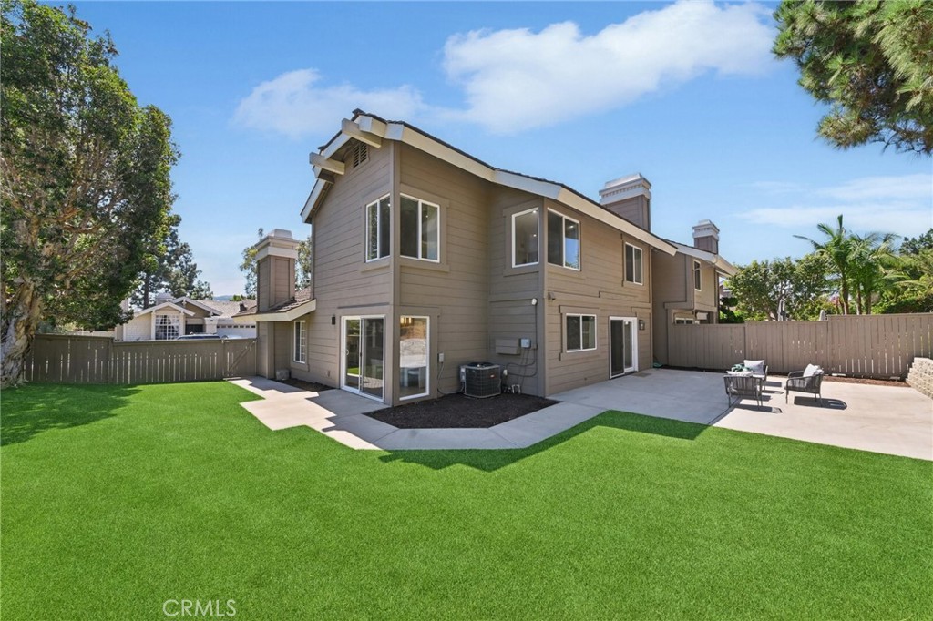 Fully Renovated Turtle Rock Home with Modern Luxury Upgrades
This stunning 4-bedroom, 2.5-bath residence in Irvine’s prestigious Turtle Rock community has been completely remodeled from top to bottom—every detail thoughtfully designed for modern living.
Step into the soaring high-ceiling entry and sun-filled living room, where designer chandeliers set an elegant tone. The open-concept kitchen is a true showpiece, featuring European solid wood cabinetry, a large center island, and brand-new Samsung smart appliances.
Throughout the home, waterproof luxury vinyl plank flooring adds both style and durability. Upstairs, all bedrooms are conveniently located for privacy and comfort. The primary suite includes a versatile retreat space—perfect for a home office or fitness corner—along with a spa-inspired bath showcasing dual vanities, a separate wet and dry area, solid wood cabinetry, and a spacious walk-in closet.
The backyard is an entertainer’s dream with expansive new concrete hardscape, low-maintenance artificial turf, and plenty of room to host gatherings or simply relax. With its favorable orientation and abundant natural light, this home feels bright and welcoming all day long.
Perfectly situated near top-rated schools, scenic trails, parks, and Irvine’s premier shopping and dining, this move-in ready home offers the best of both luxury and convenience.