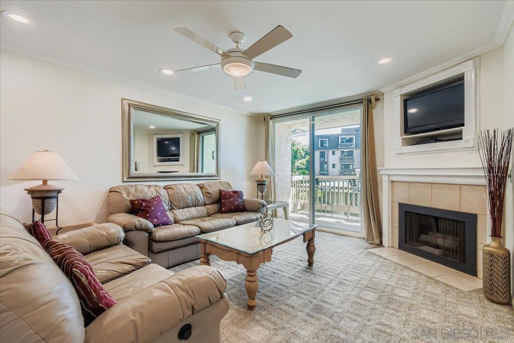 Experience coastal living at its finest in this stunning south-facing beachside condo, where you can soak up the sun and enjoy ocean views right from your private balcony. The home features dual-pane vinyl windows, a beautifully remodeled granite shower, granite tile counters in both the kitchen and bath, elegant crown molding, and sleek stainless steel appliances. Perfectly located for walkability, you’re just steps from the sand and a short stroll to the harbor, pier, and all the dining, shopping, and entertainment that downtown Oceanside has to offer. Nestled within North Coast Village, a resort-style community surrounded by lush tropical landscaping, koi ponds, waterfalls, gym, putting greens, club house and peaceful wooden walkways, this is the ultimate coastal escape