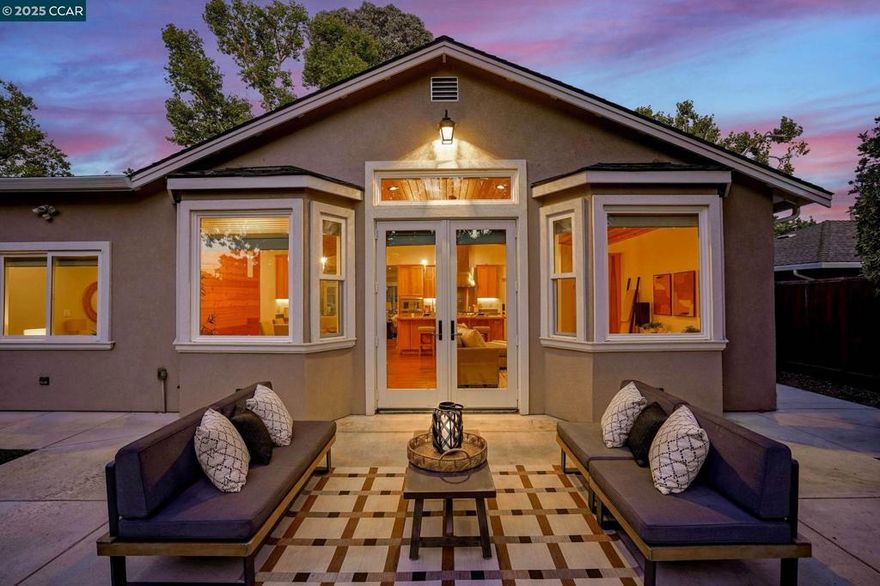 WOW! This Pleasant Hill stunner shows like a brand new home! Completely remodeled and expanded in 2019 with nearly $350K in upgrades.Every detail was designed to impress. Charming neighborhood, close to everything. Modern luxury and incredible design complement the open concept floorplan, perfect for entertaining. Step inside the inviting living room with wide-plank flooring, and a cozy fireplace that instantly feels like home. The heart of the home in the beautifully appointed chef’s kitchen showcasing an impressive natural marble island, Thermador appliances, Sub-Zero fridge, Gaggenau steam oven, and farmhouse sink-all set beneath soaring wood-beamed ceiling that seamlessly flow to the family /dining rooms. French doors open to a private backyard with no rear neighbors—perfect for summer BBQs, laughter with friends, or peaceful evenings under the stars. Retreat to expansive bedrooms with custom cabinetry and spa-inspired baths that feel like a five-star resort. Energy-efficient Tesla solar, Powerwall backup, whole-house water filtration, and all new systems mean worry-free living. With smart wiring, recessed lighting, and a newer roof. Truly a rare gem where no detail has been overlooked All this just minutes to schools, shopping, BART, parks, and more—come fall in love!