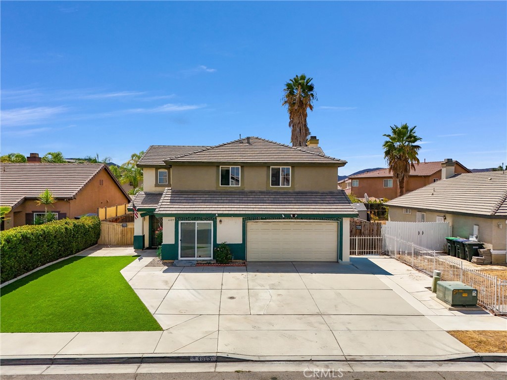 This home has a great layout on the first floor with an open concept into the kitchen with a bedroom and full bathroom downstairs as well. The upstairs has a spacious Master bedroom with on-suite bathroom and walk-in closet. You also have another 4 bedrooms upstairs with the washer and dryer. The oversized driveway has enough space to park your toys with ease!
