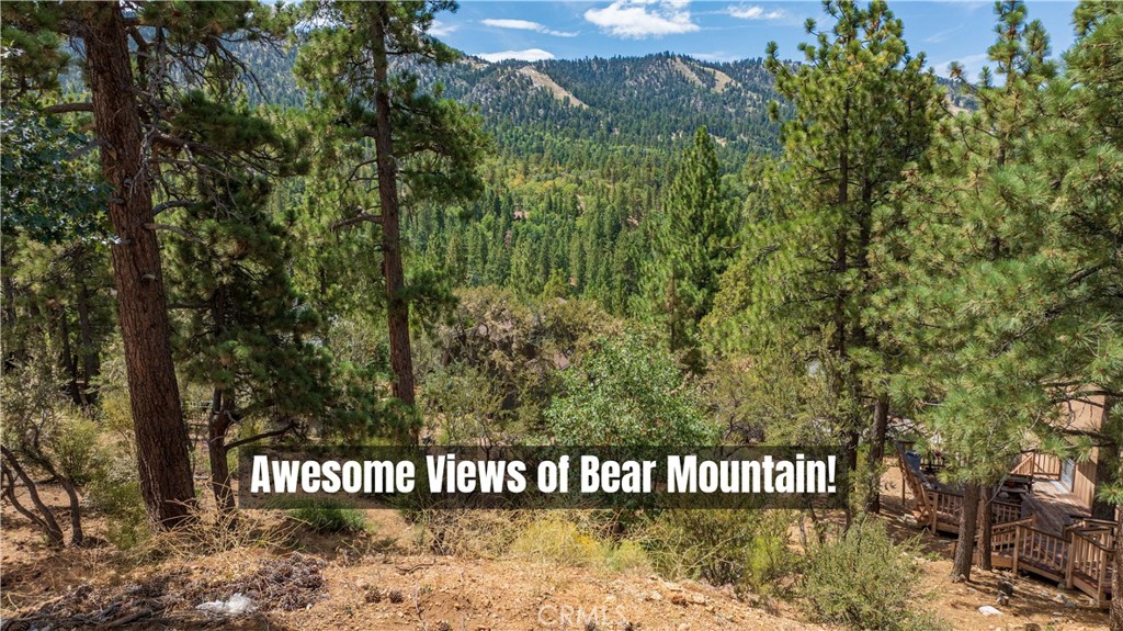 Amazing Moonridge Lot with Bear Mountain Ski Slope Views — Build Your Dream Retreat on this large 10,304 sq ft lot. Capture year-round alpine scenery from this beautiful downslope lot in coveted Moonridge. Perfectly positioned for sweeping ski-slope views from every level of your future home, this parcel offers an ideal setting for a striking mountain-modern, chalet, or cabin design with walk-out lower levels and expansive decks to take in the panorama. You’ll be minutes to Bear Mountain & Snow Summit, Big Bear Lake, the Village, golf, trails, and the Alpine Zoo - everything that makes Moonridge the most sought-after pocket in Big Bear.