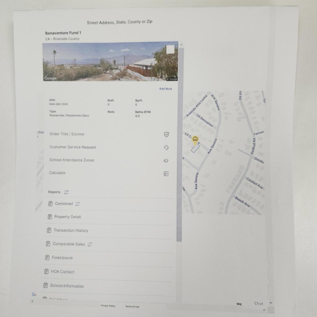 Not Applicable-1 - Land