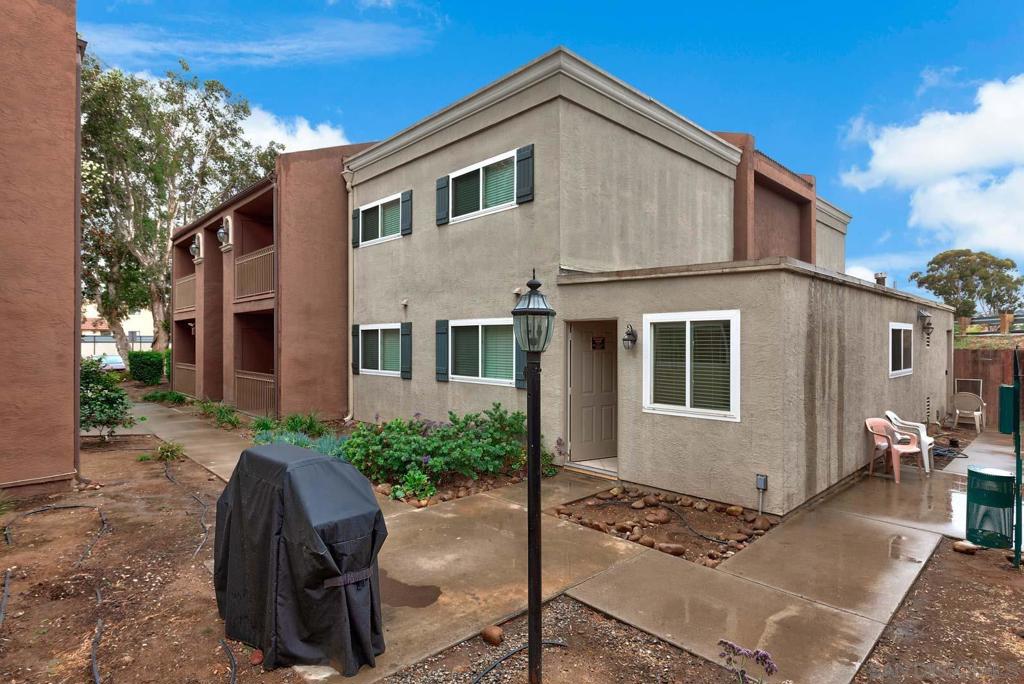 Discover this stunning, upgraded unit located in a secure gated community in El Cajon, conveniently close to shopping centers and freeways. This top-floor unit features air conditioning, a kitchen bar, stainless steel appliances, and two full bathrooms, perfect for beating the heat. The kitchen boasts both natural quartz stone countertops, adding a touch of luxury. The unit also includes a walk-in closets, a balcony, and dual pane windows for your comfort and convenience. Unlike other complexes, you won’t have to worry about parking when you come home, thanks to the provision of two dedicated parking spaces and additional visitor parking. The community also offers a laundry room and private park with gazebo for residents’ use. Come home to worry-free living in this beautifully upgraded unit. Gorgeous unit in gated community close to shopping and freeways available NOW! Beat the heat in this upgraded unit featuring air conditioning, GRANITE countertops, kitchen bar, stainless steel appliances, TWO Full bathrooms, balcony, top floor, walk in closet, and dual pane windows. Other complexes make you dread coming home to fight for parking. Here you can come home worry free thanks to your TWO PARKING SPACES and additional visitor parking.