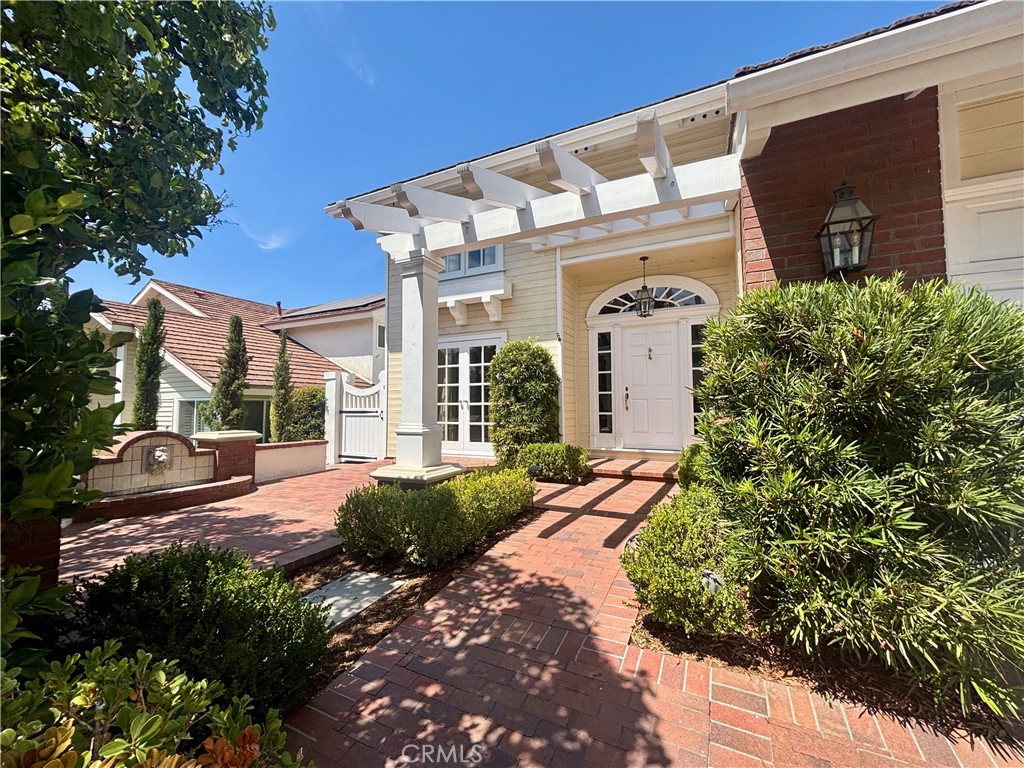 Welcome to this beautifully upgraded home offering 3 bedrooms, 2.5 baths, and the flexibility of a potential first-floor 4th bedroom. Inside, you’ll find beautiful wood flooring throughout and a remodeled kitchen with new cabinets, six six-burner stove, built-in refrigerator, newer appliances, and soft-closing doors and drawers. A set of French doors connects the kitchen to the backyard for seamless indoor-outdoor living.
The bright and open living room boasts vaulted ceilings and French doors opening to the backyard oasis, while the formal dining room features another set of French doors leading to the charming front porch with a welcoming fountain. The versatile family room with a cozy fireplace and another set of doors opening to the backyard can serve as a first-floor bedroom and is conveniently located near the downstairs powder room.
The spacious backyard is perfect for entertaining, featuring a sparkling pool with a heater, spa, multiple seating areas, and rain gutters for added convenience. Upstairs, the spacious primary suite includes a walk-in closet, dual sinks, soaking tub, and walk-in shower. Step out onto the private balcony to soak in sunset skies and snowcapped mountain views. Two additional bedrooms and a full bath complete the second floor.
Additional highlights include a tankless water heater and an attached 3-car garage providing plenty of parking and storage. Located on a quiet cul-de-sac and close to schools, golf course, hiking trails, shopping centers, and FWYs.
