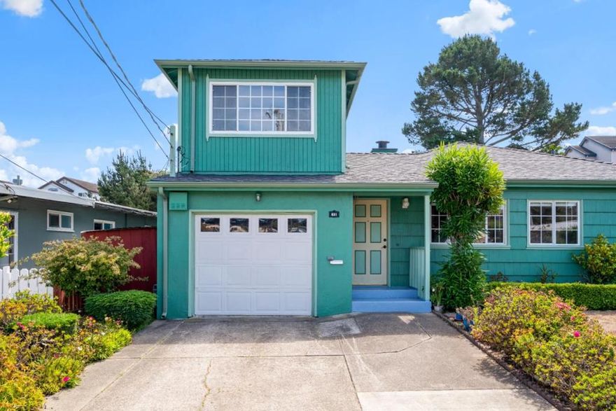 Award-Winning Charm in South San Francisco. Welcome to this delightful 4-bedroom, 2-bathroom single-family home located in the vibrant community of South San Francisco. Set on an expansive lot of nearly 9,000 square feet, this property combines charm with opportunity. Proud recipient of the City of South San Francisco's Beautification Award in 2005, this home showcases exceptional care and attention. Although original in design, its pristine condition reflects a rich history and meticulous upkeep. Inside, you'll find ample living space with four spacious bedrooms and two baths, making it ideal for families or those seeking room to grow. The home's large backyard is a true highlight, offering endless potential for gardening, entertaining, or even future expansion. Conveniently positioned with easy access to local conveniences, schools, and transportation, this property provides the perfect blend of suburban tranquility and urban accessibility. This home is a rare find, offering timeless appeal and limitless potential in a sought-after area. Don't miss the opportunity to own a piece of South San Francisco's charm. Schedule your private tour today!