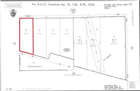 515 Palmdale Rd Pinon Hills CA 92372