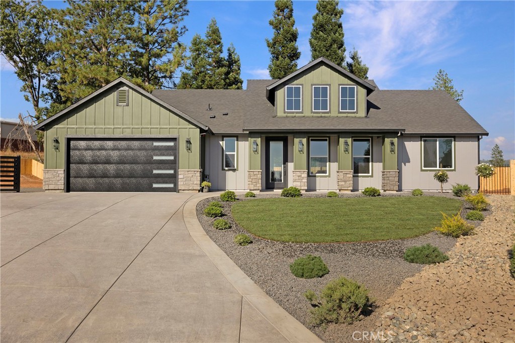 As you pass through the neighborhood, and turn into mountain meadow ct, you will be amazed. Home is perched back and will stand out. RV access on the left side with metal custom gates! Room for all your toys. Paid off Solar, Fully landscaped, Wide stamped concrete driveway. As you walk to the front door you will notice the porch where you can imagine drinking your morning coffee. Stepping inside you will be greeted by the soaring 9-foot ceilings throughout, while the living room takes luxury to new heights with a vaulted ceiling and tiled fireplace. Kitchen is a masterpiece on its own and a chef's dream. Featuring stainless appliances, farmhouse sink and even equipped with a pot filler and towered cabinets. Designed with lots of windows for natural lighting, and a split floor plan, 3bedrooms with 2baths. Lots of room for storage in this one. Primary bedroom has Walk-in Closet, double sink vanity, tiled wall with shower & a separate free standing tub. Walking out you will be thrilled with the big wide patio and spacious backyard. Where you can peacefully relax and have all your parties. Located in the middle of paradise. With every detail thought out. You wont want to miss this one! To many upgrades to list. Come see it for yourself.