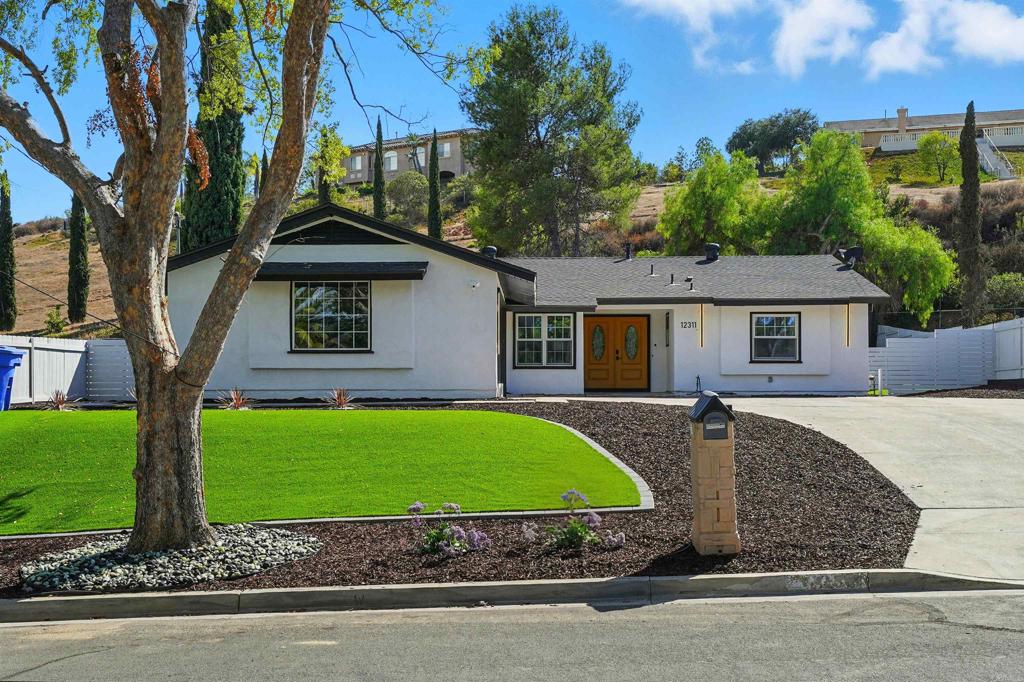 Welcome to your dream home nestled in an unbeatable Poway neighborhood! This turnkey property offers the perfect blend of low-maintenance luxury & pristine comfort. Offering 4 bedrooms & 2 bathrooms, this meticulously kept residence welcomes you with a refreshed kitchen & bathrooms, ensuring both style and functionality. The heart of the home features a living space for gatherings or quiet evenings. Indulge in the custom-designed bathrooms, elegant tile design, and contemporary fittings create an experience that you'll enjoy. Don't miss your chance to own this exceptional property - a true masterpiece waiting to be embraced.