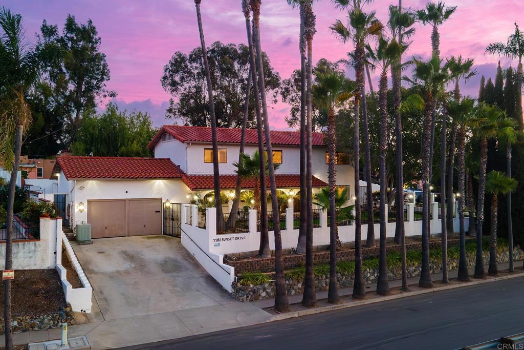 4 BEDROOM, 2.5 BATH SPANISH STYLE HOME WITH 2300 SQ FT LOCATED NEAR DOWNTOWN LA MESA AND FEATURES WOOD LAMINATE FLOORING, NEWER ROOF, REMODELED KITCHEN WITH GRANITE COUNTERS ALONG WITH A DOUBLE OVEN, LARGE LIVING ROOM WITH FIREPLACE, FORCED A/C AND HEAT, LOADS OF EXTRA STORAGE THROUGHOUT, CROWN MOLDINGS, NEW VANITIES IN EACH BATHROOM, FORMAL DINING AREA, FAMILY ROOM, WHOLE HOUSE FAN, SPACIOUS BEDROOMS WITH MIRRORED WARDROBE DOORS, HUGE PRIMARY BEDROOM WITH 2 CLOSETS INCLUDING A LARGE WALK IN, PRIMARY BATH HAS A DUAL VANITY AND WALK IN SHOWER, 2 CAR GARAGE, NICELY LANDSCAPED YARD WITH COVERED PATIO, CLOSE TO SCHOOLS, SHOPPING, RESTAURANTS, FREEWAYS AND MUCH MORE.