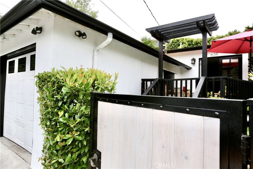 Just refreshed! Light-filled and beautifully remodeled indoor/outdoor cottage offering comfort, style, and an unbeatable location. Enter through a charming private patio that sets the tone for this inviting home. The living room features tile flooring, a cozy fireplace, and abundant windows that flood the space with natural light.
The updated kitchen opens seamlessly to the side walkway and dining area and is equipped with a new stainless-steel range, refrigerator, and dishwasher. The kitchen also connects to the rear patio, creating an ideal space for outdoor dining and entertaining.
A newly installed laundry area is conveniently located in the hallway near the fully remodeled bathroom and just outside the bedrooms. Both bedrooms feature gorgeous wood style floors and walk-in closets.
Additional highlights include a one-car garage with an additional parking space behind it. Location, location, location—walk to the beach, restaurants, and shops and enjoy the best of coastal living.