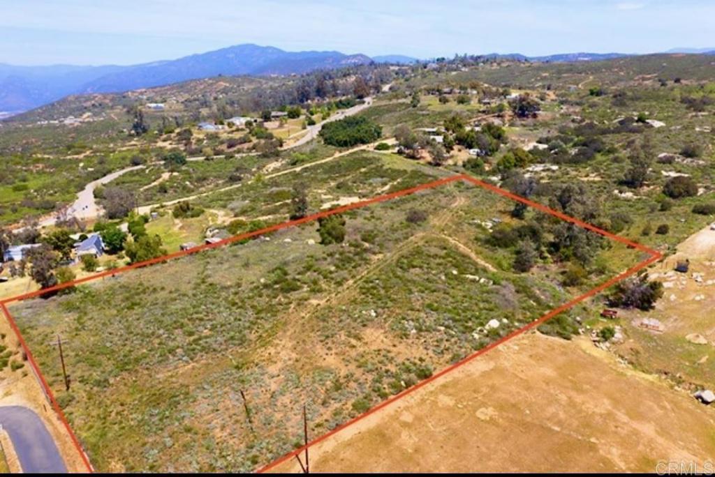 Endless opportunities to build your dream home on 5.81 acres of land in Ramona. Fantastic valley and mountain views. Water and electricity are available near by.