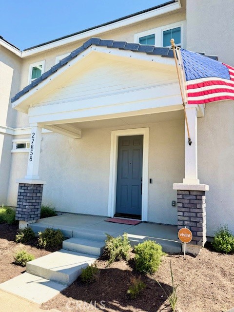 Fantastic Opportunity to own in the Beautiful Community of Park Circle! This community boast over 6 acres of Parks, 8 miles of Walking Trails, Playground, Sports Court, Bocce Court, Rec Center, Fitness Center, Dog Parks, Pools, Pickleball Court, Visitor Parking & even Movies in the Park durring the Summer! This home invites you in with its Craftman style Front Porch that faces the Park & Keyless Entry! The Large Wide Entry leads the the Open Floorplan with High Ceilings, Waterproof Laminate Wood Flooring, Recessed Lighting, Plantation Shutters, Spacious Living area, Dining area that opens to Patio/BBQ space & Light Bright Kitchen, Huge Island w/Storage, Pendant Lights, Coffee Station, Pantry Cupboard, Stainless Appliances, Tons of Cupboard & Counter space, Tile Backsplash,even a window over the sink that overlooks the park! The Outdoor space is nicely appointed with Paver Patio, Vinyl Fencing & Pet Ready, low maintenance Artificial Turf! On the main level you have one Bedroom & one Bathroom with Walk-In Shower perfect for guests or less mobile family members, or could easily be a Private Home Office! This is also where you'll find your Direct Access 2-Car Garge with Auto-Opener as well as a large under-stairs Storage Closet! Berber carpetted stairs lead you to the Family Loft Space perfect for Family Entertainment, Playroom, Home School Room, Game Room, etc! The large Main Bedroom occupies one side of the 2nd floor featuring Huge Walk-In Closet, High Ceilings, space for both a King Bed & Sitting or Office Space, Private Bathroom with Separate Shower & Soaking Tub, Water Closet, Double sink Vanity Area, Tons of Storage & Counter Space as well as a Large Linen Closet! Large Laundry Room is conveniently located next to Loft Area! The other 2 ample-sized Bedrooms are on the opposite side of the 2nd floor and feature Spacious Sliding-Door Closets! They share a Spacious Full Bathroom with the Loft Area! Windows throughout upstairs include Custom Blinds! The Vivent Security System equipment will stay and buyer may transfer account into their name! The Tankless Water Heater, Energy Star & EPA Indoor Air Plus Certification, as well as the PAID OFF SOLAR ensures comfort & Monthly Costs Savings! Home has only been occupied in since May 2023!