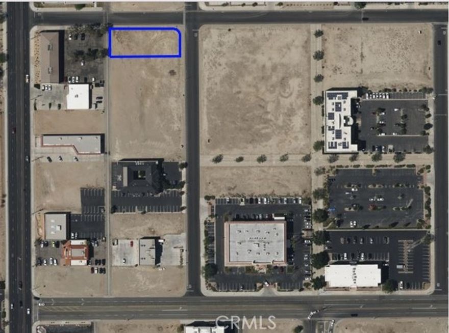 Prime Office Development Opportunity in Victorville. This 14,089 SF corner parcel presents a rare opportunity for office development in the heart of Victorville. Zoned for office use, the property enjoys excellent visibility and accessibility, located just ¼ mile from Victorville City Hall and the San Bernardino County Court House. Featuring a unique corner configuration with alley provides access on three sides, the lot offers flexible site planning with multiple points of entry. Conveniently situated with easy access to Interstate 15, both northbound and southbound, the site is ideal for professional offices seeking a central, highly accessible location.
