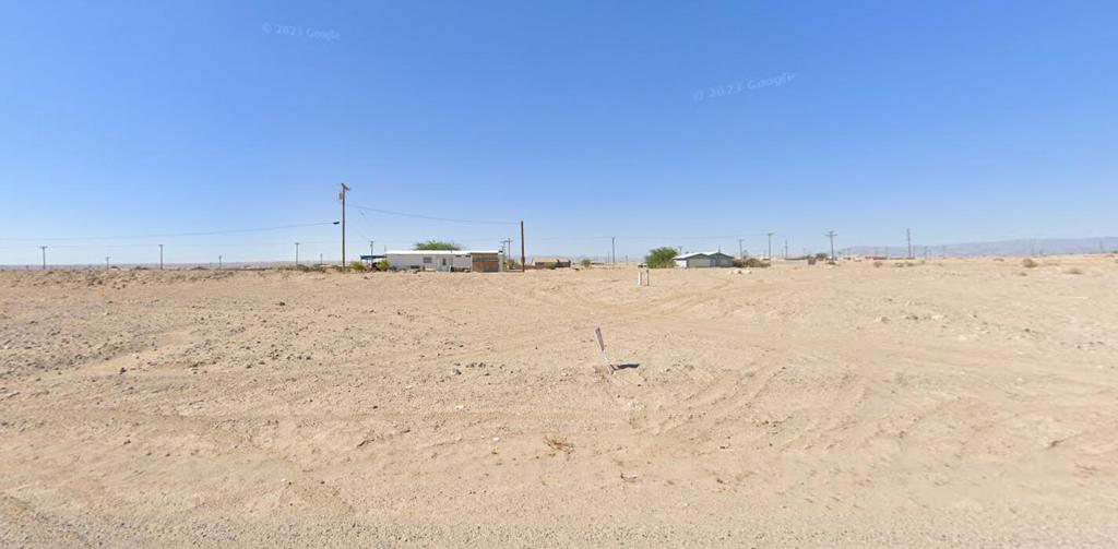 Great opportunity to invest in a up and coming area of California known as 'Lithium Valley' This great great vacant lot located West of HWY with water, sewer, and Power poles on property line. This is your chance to buy and hold for future appreciation. Whether you are planning to build a home or planning to sell for future value you can't go wrong. With beautiful views of the mountains and the Salton Sea and amazing sunrises and sunsets you will enjoy owning your own piece of land in this area that has tremendous potential. Hurry don't miss your chance to see development happen before your very own eyes.