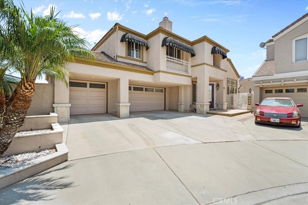 Nestled in the Exclusive Brea Vista Community of Brea, California, this stunning two-story home is a true masterpiece of comfort, luxury, and design. Located at the end of a peaceful cul-de-sac, the home features four bedrooms, three bathrooms, and canyon views. The gourmet eat-in kitchen is a chef’s dream, highlighting custom cabinetry, granite countertops, two ovens (including a convection), both gas and electric cooktops with a designer hood, a trash compactor, built-in refrigerator, and a wine cabinet/cooler. Throughout the home, you will find thoughtful upgrades including recessed lighting, Travertine flooring, high quality Berber carpeting, custom shutters, crown molding, and a custom wrought iron and wood staircase. A dedicated office with rich built-in cabinetry provides the perfect work-from-home space. The custom front add both style and comfort. Step outside to your private oasis featuring a sparkling pool and spa, ideal for relaxing or entertaining. This is luxury California living at its finest.