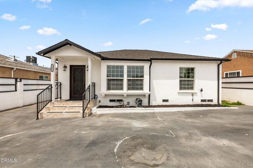 New remodeled 3 bed 2 bath home in North Hollywood. This unique property offers a large living space with 3 large bedrooms, updated kitchen and in-home laundry. There are many updates that include vinyl plank flooring, recessed lighting, fresh paint, remodeled kitchen with new appliances. The bedrooms have space for queen and king beds, ample closet space, and the primary suite offers a spa-like bathroom with a soaking tub, double sinks, and a tiled shower. This home also benefits from great curb appeal, a private gated yard, two-car parking, and energy-efficient upgrades throughout.  This is the perfect home for comfortable living in desirable North Hollywood. Schedule a showing today!