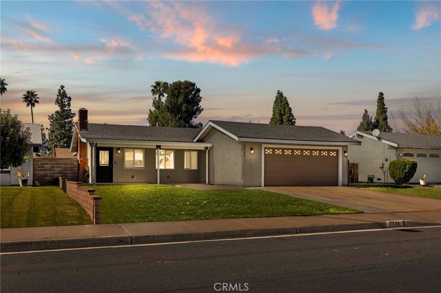 Welcome to 2844 S Cypress Point Drive, Ontario, CA—a beautifully updated 3-bedroom, 2-bath home with 1,080 sq ft of thoughtfully designed living space. The true highlight is the stunning luxury kitchen, featuring a huge granite island that anchors the home and makes an immediate impression. The open floor plan living room flows effortlessly into the kitchen, enhanced by recessed lighting that adds a clean, modern feel and brightens the space—perfect for entertaining and everyday comfort. Both bathrooms have been updated, and each bedroom offers generously sized closets, providing comfort, functionality, and ample storage throughout the home. Step outside to a spacious backyard with a covered patio, ideal for relaxing or hosting guests, plus a storage shed for added functionality. The spacious side yard, complete with gated access, is ideal for RV or trailer parking. Ideally situated near the new Ontario Sports Empire currently under development, this home blends modern upgrades with an exciting, up-and-coming location. A must-see property where style, comfort, and future growth come together.