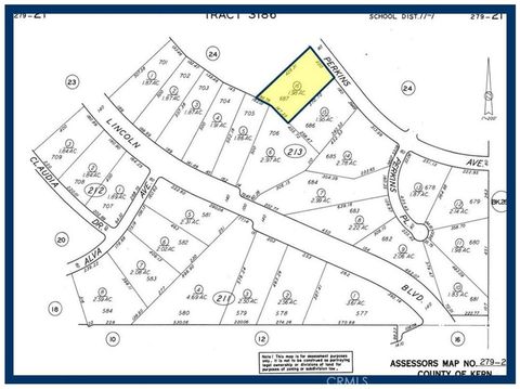 Photo of 687 LOT Perkins Avenue, California City, CA 93505 (MLS # HD26020614)