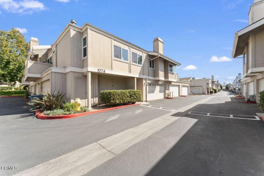 Stunningly Remodeled Ralston Village TownhomeThis beautifully upgraded townhome offers a unique floor plan with a modern, open feel. The remodeled kitchen is a highlight, featuring stylish finishes and high-end appliances. Boasting soaring ceilings and an abundance of natural light, the spacious living area also includes a cozy fireplace, perfect for relaxing. Enjoy the added convenience of interior laundry, a formal dining room, and newer windows throughout.The thoughtfully designed floor plan includes a private bathroom for each bedroom, with a luxurious new shower added to enhance the home's functionality. The two-car garage offers plenty of storage space and secure parking. Additional comforts include a 3-year-old air conditioning and heating system and appliances including the refrigerator, washer, and dryer--all included for your convenience.Located in a well-maintained community with resort-style amenities, including a pool, spa, tennis courts, and expansive green spaces, this home provides the perfect blend of comfort and convenience. Centrally located, it's just minutes from shopping, schools, major freeways, and only 10 minutes to the beach. Don't miss out on this exceptional opportunity!