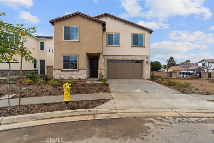 Newly Built 2-Story 5-Bedroom Home in Yucaipa! Gated Willow Park HOA, Carpet and Vinyl Plank Flooring, Central AC/Heat and a Quiet Whole House Fan. Kitchen includes Stove/Oven (gas), Microwave, and Dishwasher. Washer/Dryer Hookups are Upstairs. Fenced Backyard. A Flat Rate of $50 per month covers Solar. HOA Dues are Provided! No Pets Please.
