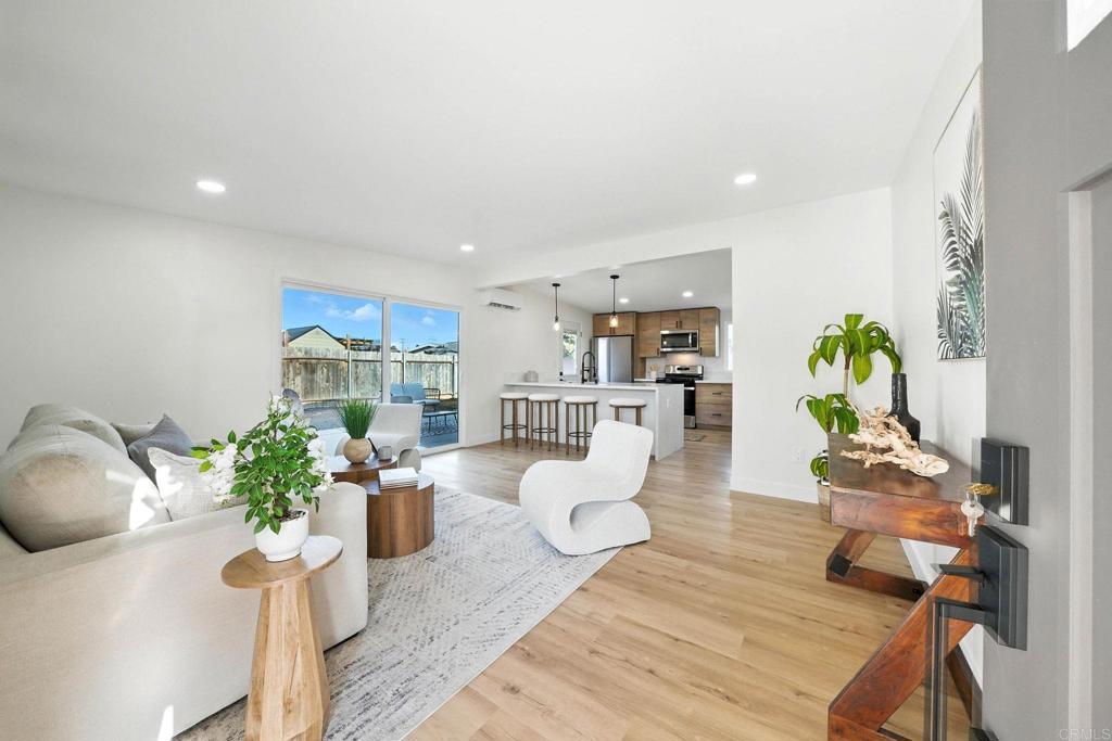 Welcome to 1143 Hemlock Ave, a stunning, move-in ready home just minutes from the coast. This beautifully single story renovated 3-bedroom, 2-bath gem combines modern upgrades with cozy coastal charm. Step inside to find fresh new flooring and sun-filled dual-pane windows throughout. The open-concept layout flows seamlessly into a sleek kitchen featuring brand-new stainless steel appliances, perfect for everyday living and entertaining. Out back, a generously sized yard offers space to entertain, garden, or just enjoy a quiet moment under the sun. Starting a family or downsizing this home is for you! Quiet street, close to parks, schools, and the beach. The work is done for you and all you have to do is move right in and add your personal touches.