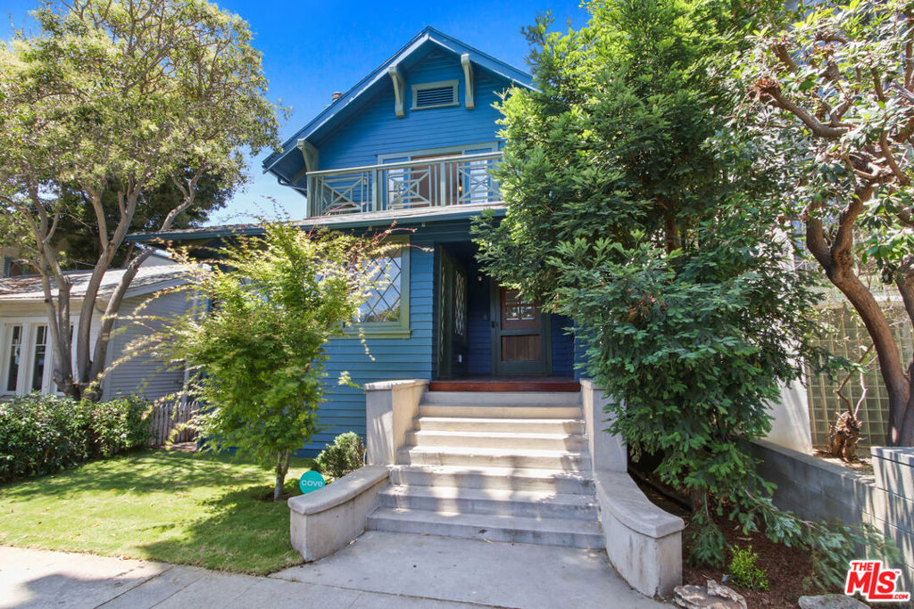 This completely renovated 1912 Venice Craftsman home offers a rare blend of historic charm and modern convenience. Ideally located just off Abbot Kinney and the beach in the historic Lost Canals District. This vibrant location is unbeatable with some of the best restaurants, coffee shops, boutiques, Erewhon market, and more at your doorstep. Step inside to discover sun-drenched rooms and classic Craftsman details: coffered ceiling, bay windows, restored Douglas fir wood floors: all providing an inviting and cozy atmosphere. Two separate living spaces flow seamlessly into the dining area and kitchen, perfect for intimate gatherings or quiet evenings. The kitchen features brand new stainless steel appliances and custom cabinetry. The main level is complete with a bedroom/den, bathroom, and brand new washer &dryer. Upstairs you will find the primary bedroom with private balcony, 2 guest bedrooms, a spa like bathroom all redone in marble, and an ample flex space for your choosing. Top of the line air filtration system, new electrical, new plumbing and 2 car gated parking accessed via the alley. For those architectural /history buffs the last photo shows 221 Market was originally on the Aldebaran Canal.