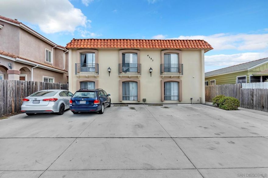 Located in the heart of San Diego’s high-demand Corridor submarket, 4153 Wilson Ave is a well-positioned  10-unit multifamily asset offering a diverse unit mix and long-term income potential. Built in 1973, the two-story, walk-up building totals 6,672 square feet on a nearly 7,000 SF lot. The unit composition includes: 7 one-bedroom units, 2 two-bedroom units and 1 three-bedroom, one-bath unit,  The building maintains a garden-style layout with gated access and off-street parking. With a strong rental history, a desirable unit mix, and proximity to North Park, University Heights, and key transit corridors, this property presents a rare opportunity to acquire a stabilized asset with light value-add potential in one of San Diego’s most dynamic rental markets.
