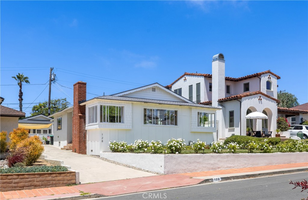 Substantially remodeled since 2020 with the creation of a legal ADU, this beachy single-level offers major flexibility with two livable structures on one generous 6,000 SF lot! Well-located further down the 100-block & a straight shot down to locals’ favorite T-Street beach, this home is elevated enough to capture ocean views from the main living space. The main house offers 2 spacious bedrooms + an office, two remodeled bathrooms (with interior laundry), & a newly-opened great room. The remodeled kitchen & living room share one large open space. Several new windows were added to create an open, airy feel with an abundance of natural light. Warmed by a gas fireplace & finished throughout with Oak wood flooring & crisp white paint, this home evokes a beachy lifestyle. Thoughtfully built-out as a legal second unit, the ADU mirrors the charm & updates of the main house. Offering a full kitchen, comfortable living area, one bedroom & bath, its own separate laundry, & mini split A/C-an awesome guest house, office, kids’ zone, or legal rental! (similar units have leased for $3,000+) Finished with shiplap detailing, vaulted rustic-beamed ceilings, stainless appliances, poured-in-place concrete bar top with garage-window that opens to its own private patio, it's dialed! Other newer improvements & values include: new roof on the main house & ADU, new water heater in ADU, newer mini split system, new hardie exterior siding (front elevation), refreshed landscaping with new irrigation, updated privacy fencing, in-ground trampoline, 250 SF +/- storage room off ADU (bikes, boards, tools, beach gear, etc.), & a large Tuff Shed (10’x12’) for additional storage. A covered side stoop with hot/cold water hook-ups adds opportunity for an outdoor shower or optionality for a potential addition. A short walk (minutes) to local’s favorite & very sandy T-Street beach at the bottom of this beautifully tree-lined street at Esplanade (historic horse path). Conveniently-located with easy walkability to nearby cafes, new restaurants (Buona Forchetta), dangerously close to popular Lucky Dog Gelato & quickly walkable to grab groceries. Play volleyball at the public beach courts nearby, take the 2.5 mile beach trail to newer restaurants, cafes, bars, San Clemente Pier & beyond. Consistent surf at T-Street or a quick & fun bike ride to world-class waves at Trestles. This is an opportunity to make locals' favorite T-Street beach your backyard at this quintessential Southwest SC beach house!