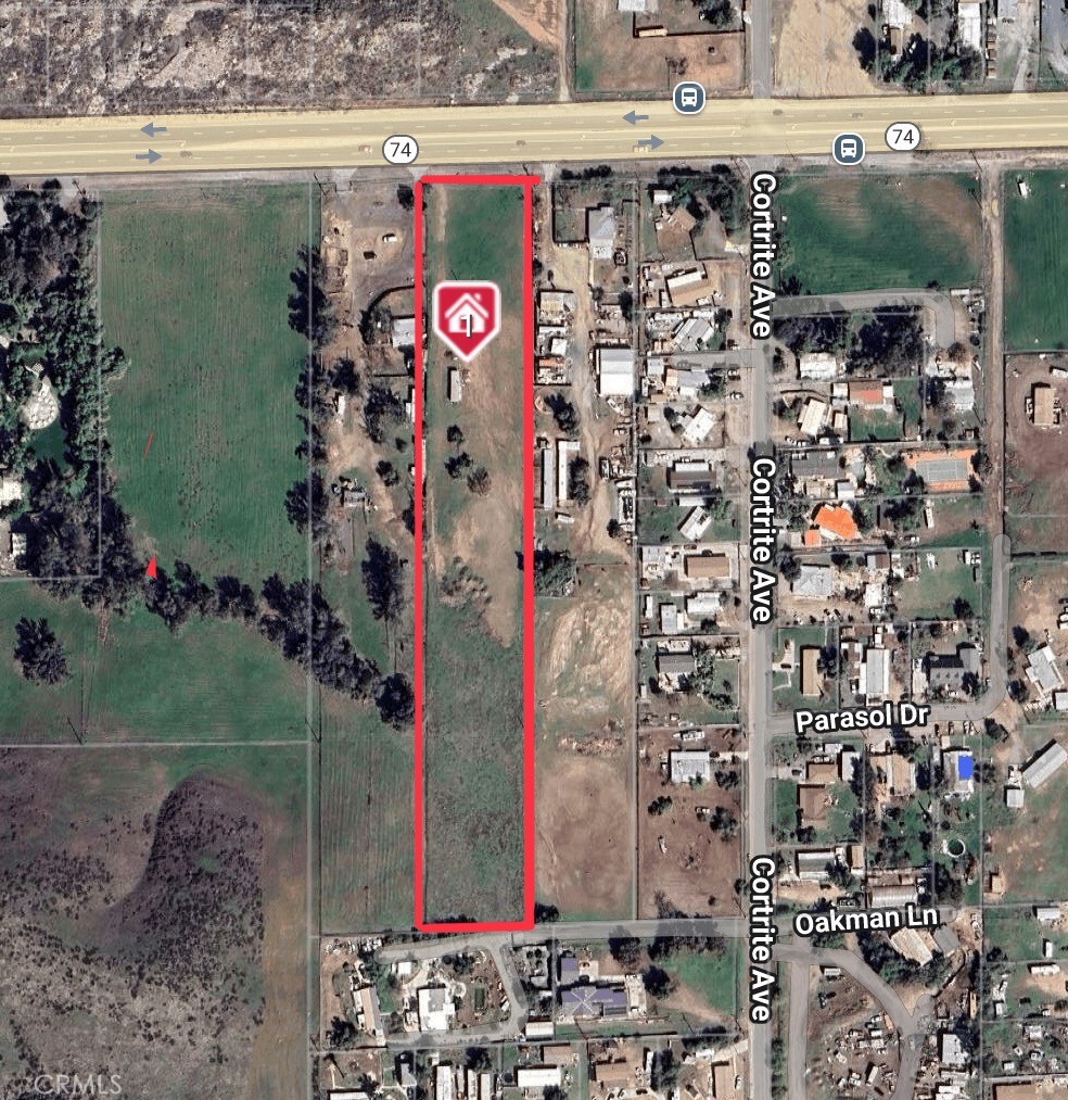 4.22 ACRES OF FLAT, USABLE LAND – ENDLESS POSSIBILITIES!
Prime location on a high-traffic street—ideal for business exposure and future development. Zoned for multiple uses including horse property, residential subdivision (1/2-acre minimum – potential for 8 parcels), RV/boat storage, cattle raising, agricultural operations, and more. An easement provides rear access to the property, offering flexibility for potential parcel splits. Fully fenced and ready for your vision! An older mobile home is included in the sale. Utilities: Water is connected, sewer is paid (buyer to connect), electricity poles are on-site, and gas is available or propane-ready. A rare opportunity with a versatile setup—buyer to verify all potential uses.