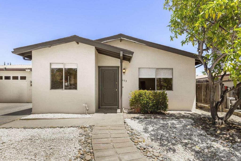 Welcome to 1653 Anza Ave in Vista. This 2-bedroom, 1-bath single family home offers 827 square feet of living space and includes an enclosed bonus room at the back of the home—perfect for a home office, workout space, or extra storage. The entire interior and exterior were recently painted, and new LVP flooring was installed throughout. The property sits slightly elevated, giving you a small neighborhood view from the backyard. It also features an attached one-car garage. Located close to grocery stores, public transportation, and schools, this home offers everyday convenience. No HOA, no Mello Roos, and it’s not located in a senior community.