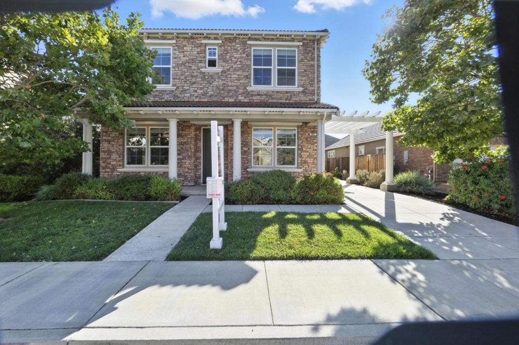 Beautiful 4-bedroom, 2.5 bath home, built in 2010, nestled in a peaceful and sought-after neighborhood of Lone Oak Farms just minutes from the heart of Morgan Hill. Step inside to find a formal living room and dining room, ideal for entertaining, along with a cozy family room featuring a fireplace and direct access to the backyard. The well-appointed kitchen boasts stainless steel appliances, a gas cooktop, built-in microwave, a generous center island with bar seating, and an informal dining area perfect for everyday meals. A butler's pantry connects the kitchen to the formal dining space, providing additional storage and prep space. Upstairs, enjoy a spacious open loft ideal for a second family room, home office, or game area. The luxurious primary suite includes a spa-like bathroom with a soaking tub, separate stall shower, dual vanities, a dedicated make-up vanity, and a large walk-in closet. The backyard offers ample space to relax or entertain, complete with a large patio ready for outdoor dining or lounging. Just a few doors down, you'll find a lovely neighborhood park. All this and only 1.2 miles to downtown Morgan Hill, 5 minutes to Safeway, and with quick access to Highway 101 making your commute a breeze.