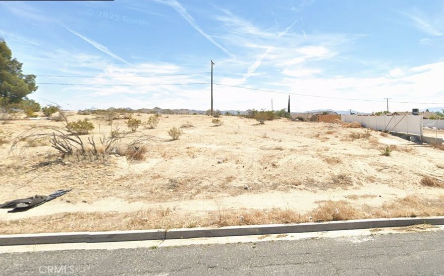 This land is located in a great location on a rapidly developing residential street in Victorville! This lot can be developed for residential use and the lot itself is perfectly located to avoid highway noise while still being close to nearby elementary schools and parks. This land's location makes it a great investment opportunity. Check it out today!
