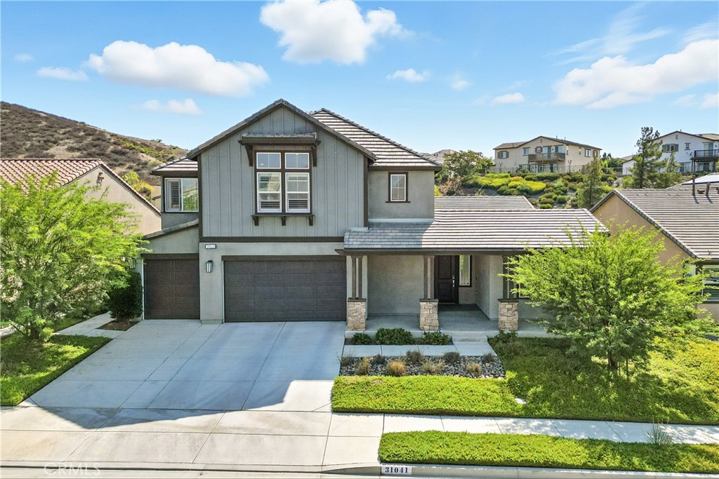 Experience the perfect balance of modern living and natural beauty in this 4-bedroom, 3.5-bathroom home, ideally located in the vibrant city of Menifee. Built in 2019, this residence has been impeccably maintained by its current owners, showcasing thoughtful care and pride of ownership in every detail. From the moment you step inside, you’ll notice the warm, inviting atmosphere that blends contemporary finishes with a functional, family-friendly layout. The home features a leased solar panel system, providing energy efficiency and helping you save on monthly costs while making an environmentally conscious choice. Spacious living areas flow seamlessly, creating an ideal setting for both everyday living and entertaining guests. Natural light fills the rooms, highlighting the home’s clean lines and tasteful design. Beyond the walls, the location is just as impressive. Set near the rolling hills that Menifee locals know and love for hiking, you’ll have easy access to picturesque trails where you can enjoy fresh air, exercise, and breathtaking views. Whether it’s a quiet morning walk or an adventurous weekend trek, nature is right at your doorstep. Families will also appreciate the convenience of having highly regarded schools nearby, making the morning drop-off a breeze and ensuring quality education is always within reach. The community itself offers an array of amenities that enhance your lifestyle. Spend sunny afternoons at the neighborhood park, complete with an outdoor cooking area perfect for barbecues, gatherings, and celebrations. Sports enthusiasts will appreciate the well-maintained courts, offering a place to stay active and connect with neighbors. Here, every day brings new opportunities to slow down, unwind, and savor the simple joys of home and community. Whether you’re enjoying a peaceful evening on the patio with the hills in the distance, walking the kids to school, or hosting a lively get-together in your open living space, this Menifee home is ready to welcome you into a life you’ll love.