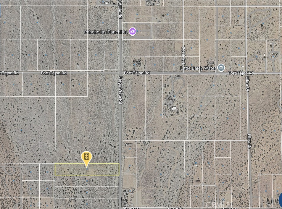 APN# 3062-002-022
Coordinates: 34.464108, -117.765121
6.7 Acres of mostlt flat land on Paved Road with power pole in front of property. Great views of the Antelope Valley, build you dream ranch.