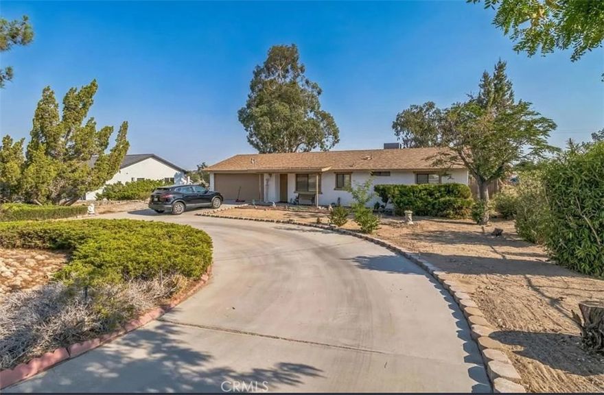 Welcome to 16654 Sholic St, a charming Victorville home offering comfort, space, and potential! Built in 1985, this well-maintained property features approximately 1,000 sq ft of living space on an expansive 0.42-acre lot. The spacious lot provides endless opportunities — whether you’re dreaming of adding an ADU, creating a backyard retreat, or parking your RV and desert toys. Inside, you’ll find a cozy and functional layout with plenty of natural light and a welcoming atmosphere. Conveniently located near shopping centers, schools, dining, and quick freeway access, this home is perfect for those seeking peaceful living without sacrificing convenience. Don’t miss this great opportunity to own a property with room to grow in the heart of Victorville!
