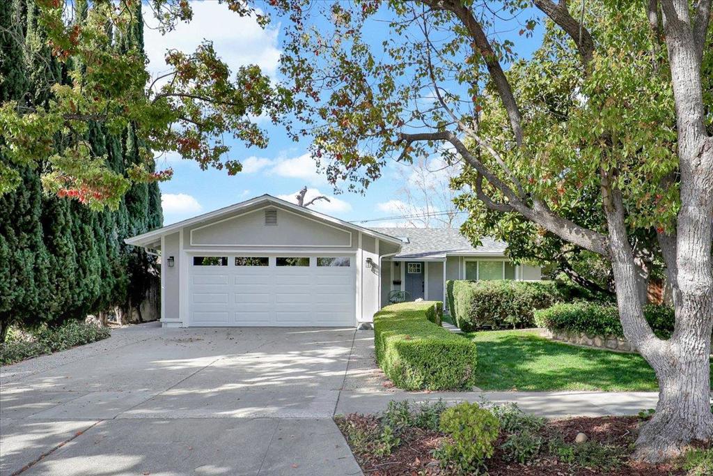 Move-in ready and beautifully remodeled home is located in the most desirable West San Jose neighborhoods. Featuring 3 bedrooms and 2 bathrooms, it is designed for modern comfort with an open-concept layout and abundant natural light. The expanded kitchen boasts a stylish center island, modern cabinetry, and SS appliances. The living area features a cozy electric fireplace. The dining area has a beautifully designed wood panel accent wall. Enjoy the primary suite with an enlarged layout and a new sliding glass door leading to the backyard. The primary bath includes a free-standing tub, spacious shower and double sink vanities. Two additional bedrooms are bright and versatile. The hallway bathroom features a sleek walk-in shower and stylish tilework. The backyard has been thoughtfully landscaped with fresh lawn and plants. Upgrades includes luxury SPC flooring, recessed lights and new skylights & sun tunnels. Situated in a prime West San Jose location, this home offers easy access to Highways 85 & 17, top-rated schools, and major tech hubs like Netflix, Apple, and eBay. Enjoy shopping, dining, and entertainment at Westgate Center, Pruneyard, Santana Row, and Downtown Campbell. This is a must-see property, schedule a visit today and fall in love with this gem!
