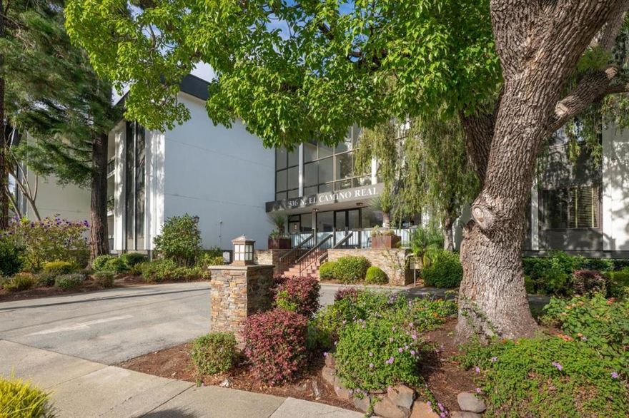 Welcome to 316 North El Camino, Unit 306  the perfect blend of comfort, style, and convenience.  Ideally located just minutes from both downtown San Mateo and downtown Burlingame, this move-in ready condominium offers a rare opportunity to live in one of the Peninsulas most desirable neighborhoods. Featuring two spacious bedrooms and two full bathrooms, an open-concept kitchen, and a sun-drenched living room that opens to a private balcony  perfect for morning coffee or evening relaxation. New plush carpeting creates a warm and inviting atmosphere, while the gas fireplace adds the perfect touch of charm. Enjoy the ease of resort-style living with community amenities including a swimming pool, BBQ area, and secure dedicated parking.