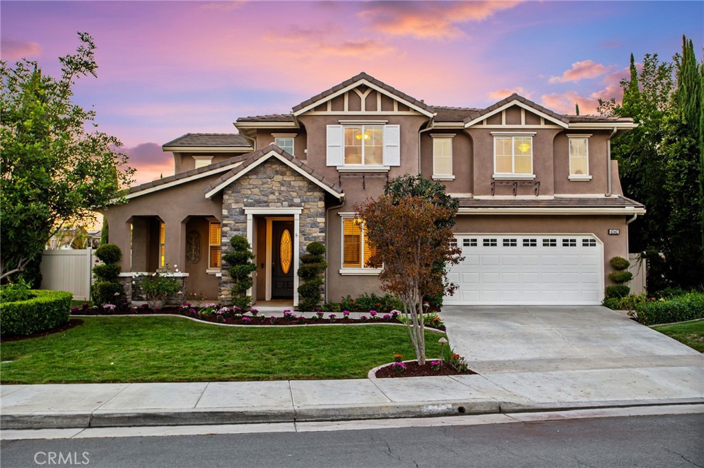 Welcome to 42442 Fiji Way, a beautifully upgraded home located in the highly desirable Crowne Hill community of Temecula. Situated on a quiet cul-de-sac, this spacious residence offers approximately 3,667 sq. ft. with 5 bedrooms, 4 bathrooms, and a loft. Includes a full bedroom and bathroom on the main floor, ideal for guests or multi-generational living.
The open floor plan features formal living and dining areas, a large family room with fireplace, and a gourmet kitchen with quartz countertops, double ovens, gas cooktop, center island, white cabinetry, butler’s pantry, and walk-in pantry. Upstairs features a versatile loft perfect for an office, playroom, or media space. The primary suite provides a private retreat with a soaking tub, dual vanities, separate shower, and oversized walk-in closet,
Step outside to your backyard, complete with a sparkling pool and spa, built-in BBQ, and custom firepit, that is perfect for entertaining and enjoying Temecula’s year-round sunshine.
Located in the sought-after Crowne Hill neighborhood, residents enjoy community parks, walking trails, and top-rated Temecula Valley Unified Schools, including Crowne Hill Elementary. Just minutes to Temecula Wine Country, Old Town, shopping, dining, and Pechanga Resort, this home offers the perfect blend of elegance, comfort, and Southern California wine country living.