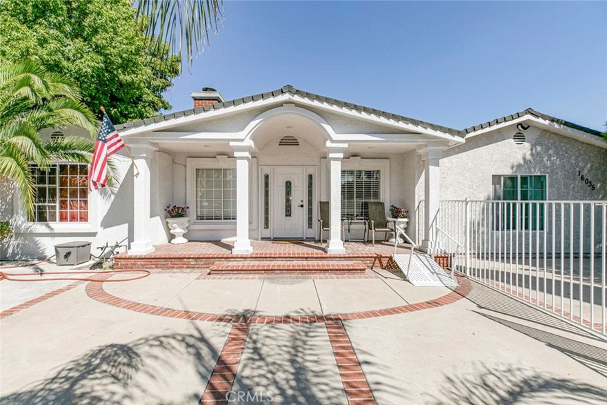 Welcome to this expanded and versatile Van Nuys residence, offering the perfect blend of modern living and an income-producing opportunities. Set on a over a 7,400 sqft lot, this home now offer 2,581 sqft of living space (per owner) with 4 bedrooms and 4.5 bathrooms including fully permitted 400 sqft attached studio ADU with a separate address and meters. (Public records reflect 4 bed and 2 bath, ADU is a garage conversion). An additional feature in the main house is the BONUS ROOM that can be used as an office. This property is currently being used as a BOARD and CARE (RCFE) facility. Inside you’ll find inviting living areas with hardwood flooring, a cozy fireplace, and a warm, practical layout. Updated bathrooms and generous room sizes enhance everyday comfort and style. The property’s exterior is just as impressive, with a large private backyard ideal for entertaining, gardening, or future expansion. A gated entrance with two car parking spot provide both convenience and security.