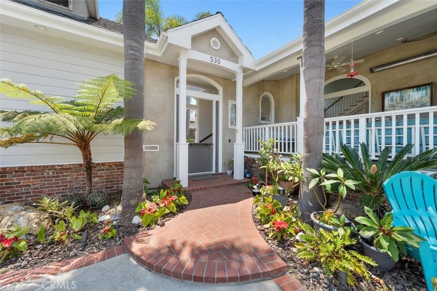 Charming Coastal Home in the Heart of Hermosa Beach on an oversized, double lot!

Welcome to this beautiful home located on one of Hermosa Beach’s most desirable streets. Just blocks from the beach, famous greenbelt, parks, shops and vibrant downtown. This thoughtfully designed beach house offers the perfect blend of comfort, style, location and coastal vibes.

Step onto the expansive front porch, ideal for morning coffee, watching kids play, entertaining or evening sunsets, overlooking a large private front yard. 

Inside, the open concept layout and soaring ceilings create a bright and comfortable living space perfect for both relaxation and everyday living.

The spacious backyard is your personal retreat, complete with a cozy fire pit, outdoor entertaining area, and a jacuzzi for chilling at the end of the day.

The primary suite is conveniently located on the main level with sliding doors to the jacuzzi.  A versatile fourth bedroom/office and the oversized laundry room offering a bonus space for crafts, homework, or additional workspace is also on the main level.

Upstairs, you’ll find two more bedrooms and a full bathroom.

Enjoy being close to all three top-rated Hermosa Beach schools—View, Vista, and Valley, Mira Costa High School and also Redondo Union High School.



Don't miss this rare opportunity to live the beach lifestyle with all the comforts of a true home. This is beach living at its best—comfortable, convenient, and full of charm and built for the way families live today.



The house comes fully furnished with bi-weekly cleaning service provided for your convenience.  Please note, there is a private guest quarters above the garage.