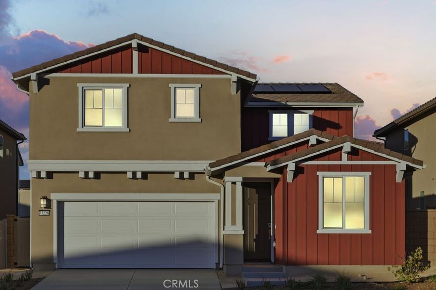 What's Special: South Facing Lot | Loft | Home of the Week. New Construction – December Completion! Built by America's Most Trusted Homebuilder. Welcome to the Plan 3 at 33226 Damask Lane in Azul at Siena! From the moment you step onto the covered porch, this spacious floor plan feels like home. The heart of the first floor features a cozy great room that flows into the dining area and a chef-inspired kitchen with a welcoming island and walk-in pantry. A full bath and versatile bedroom offer comfort for guests or extended family. Upstairs, the serene primary suite includes dual vanities, a walk-in shower, and an oversized closet. Two additional bedrooms, a full bath, loft, and laundry room complete the second story. Discover calm and connection at Azul at Siena in French Valley. Zoned for the top-rated Temecula School District, this vibrant community offers a pool, spa, playground, and extra space between homes for added privacy. Enjoy nearby pickleball courts, trails, and local vineyards—where every day feels like a fresh adventure. MLS#IG25260101