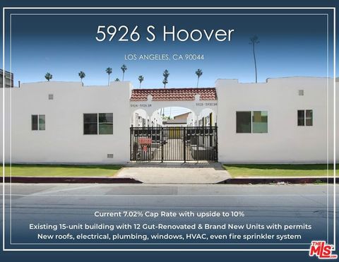 Photo of 5926 S Hoover Street, Los Angeles, CA 90044 (MLS # 25602939)