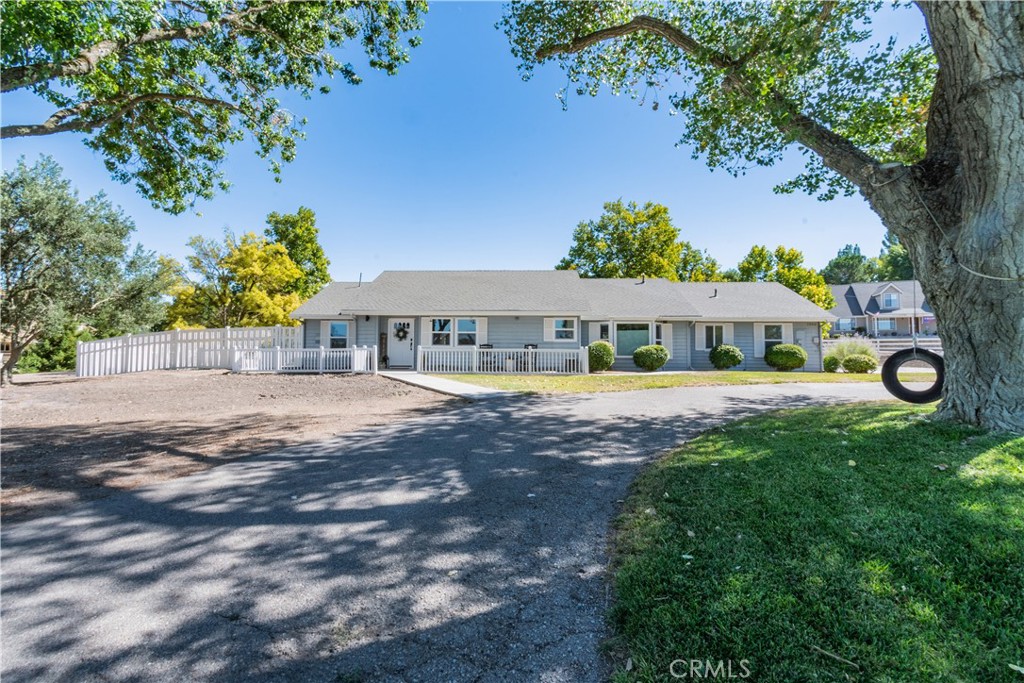 Rare find within Paso Robles city limits! This updated single-level home offers 4 bedrooms plus office, 2 bathrooms and welcoming living spaces with custom touches. The updated kitchen flows easily into the dining and family areas, perfect for everyday living and entertaining. Outdoors, enjoy a sparkling pool, spacious patio and plenty of room for kids, pets, and summertime gatherings. The property also features a large shop, secure RV parking and 2 usable, splittable acres, offering so many possibilities. All this with the convenience of being minutes from schools, shopping and downtown Paso Robles!