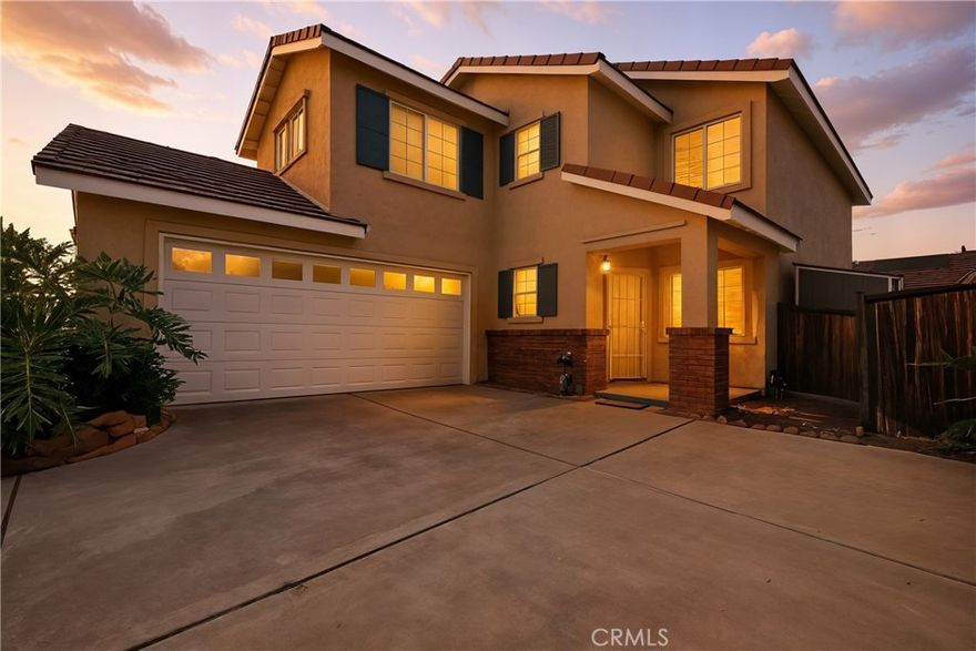 Welcome to Parkside Green — a Beautifully Cared-for Gated Community!



This incredible home offers one of the largest floor plans in the neighborhood, featuring approximately 1,623 square feet of living space.



Upon entry, you’re greeted by soaring high ceilings and an abundance of natural light in the spacious living room and formal dining area. The open kitchen provides ample cabinetry, countertop space, and an additional dining or flex area — perfect for family gatherings or entertaining guests.



Conveniently located on the main floor are a half bathroom and a laundry area, along with direct access to the attached two-car garage.



Upstairs, the primary suite impresses with vaulted ceilings, a large walk-in closet, and a private ensuite bathroom featuring a dual-sink vanity and a soaking tub/shower combo. Two additional bedrooms and another full bathroom complete the upper level.



Residents of Parkside Green enjoy multiple gated entries, a community park, basketball courts, and an expansive playground — perfect for families with young children. The neighborhood is ideally located near major freeways, The Shops at Dos Lagos, The Crossings at Corona, and several nearby parks.



This home truly combines comfort, space, and convenience in one of Corona’s most desirable communities!