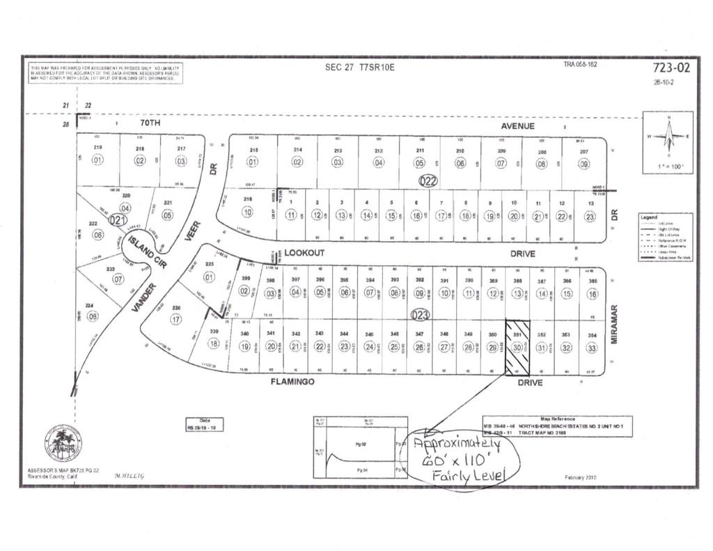 As you pull up to this lot you will know you are at home. Approximately 60' x 110', fairly level and close to the North Shore Community Park.