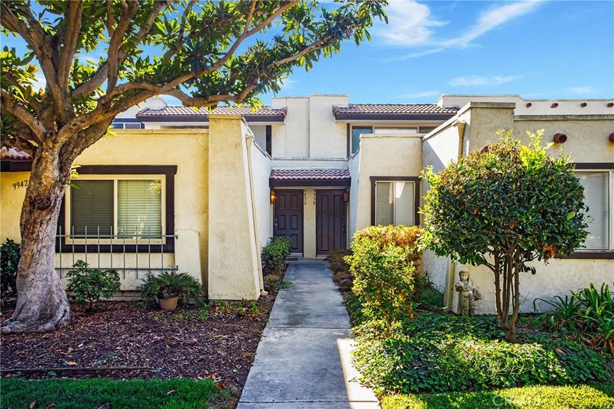 Cheerful Monterey-style townhome in the heart of Cypress, close to everything—shopping, dining, schools, and entertainment. This bright and inviting residence offers single-level dwelling with an open-concept kitchen and living area that flows onto a private balcony. The spacious bedroom and bathroom are complemented by dual closets and treetop views, creating a clean and welcoming feel. Downstairs, a TWO-car attached garage provides DIRECT interior access. This condo includes it ALL with inside laundry including a washer, dryer, and refrigerator for easy move-in convenience.



Located within the well-maintained Cypress Monterey community, residents enjoy beautifully landscaped grounds, a sparkling pool and spa, lighted tennis courts, and secure gated entry. The property is within walking distance of Morris Elementary, Cypress High School, and Cypress College, and just minutes from Oak Knoll and Arnold Cypress Parks, Trader Joe’s, Cypress Plaza, and nearby restaurants. With its comfortable layout, central location, and amenities for an easygoing Southern California lifestyle, this home offers an exceptional opportunity to enjoy the best of both LA & Orange counties.